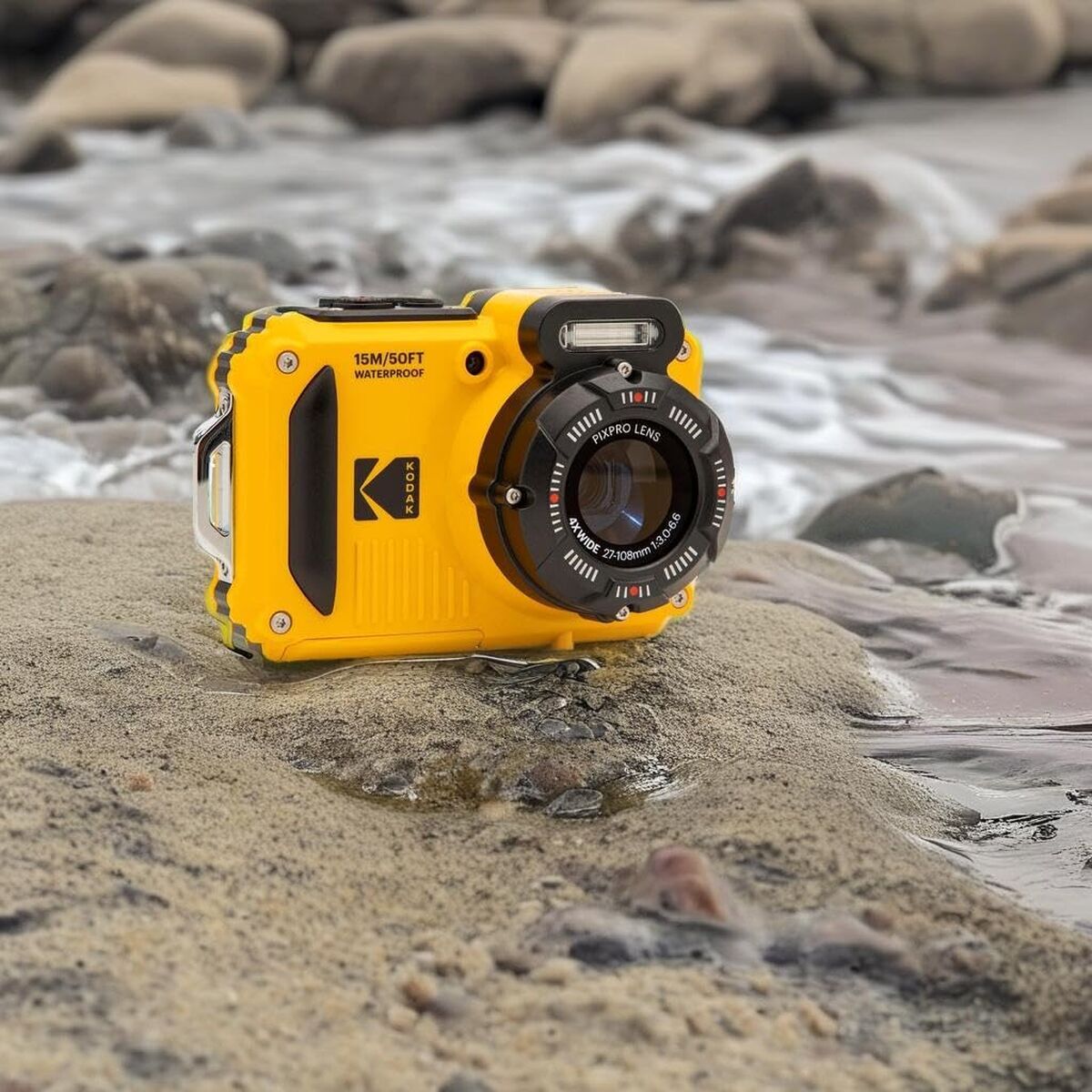 Cameră Digitală Kodak WPZ2WH Galben 16 MP Waterproof