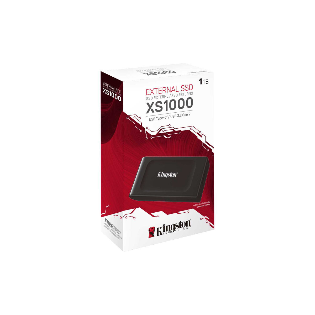 Hard disk Extern Kingston SXS1000/1000G 2,5" 1 TB SSD