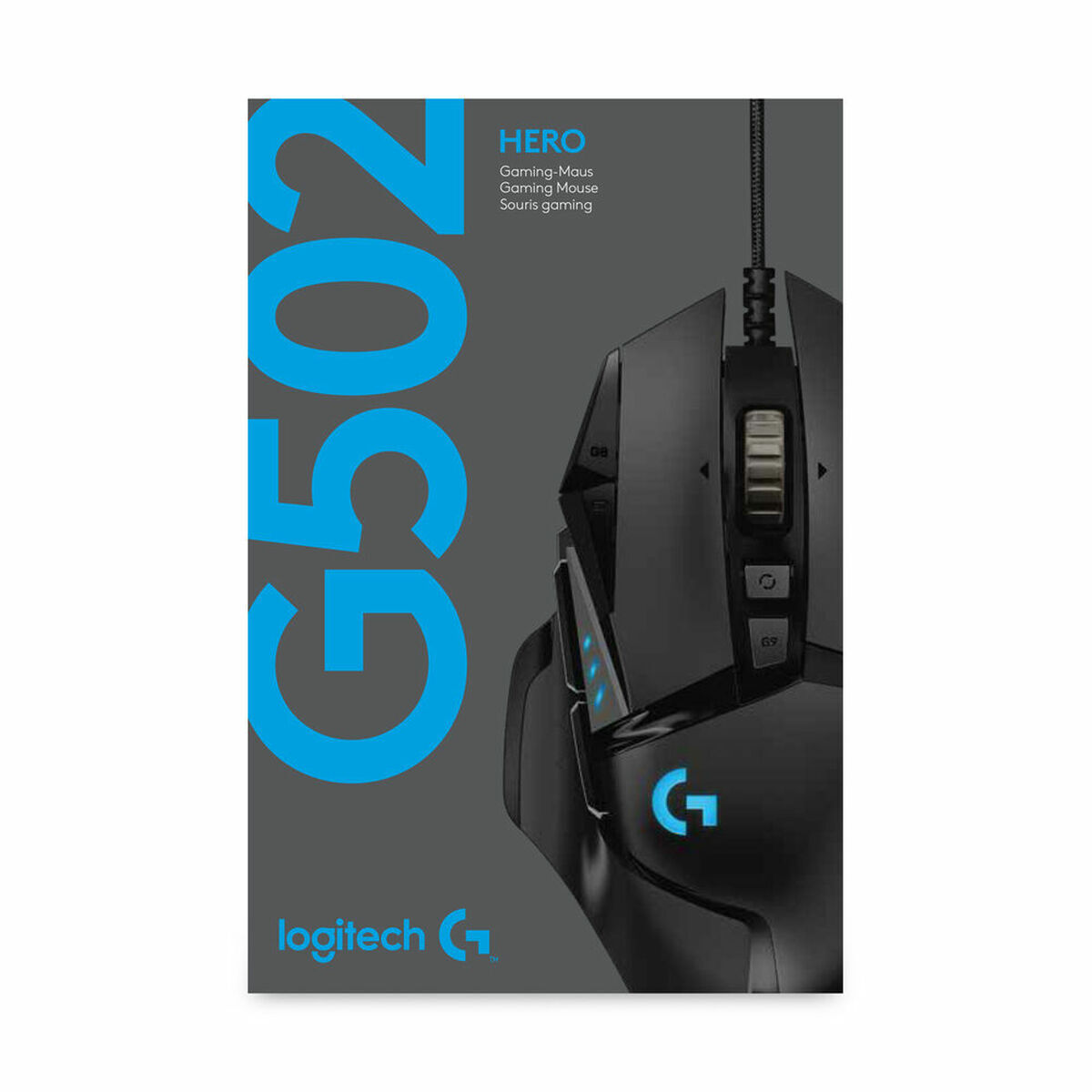 Mouse Gaming Logitech G502 Hero 16000 dpi 25600 dpi Negru RGB