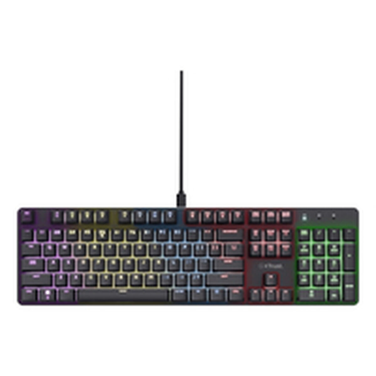 Tastatură Gaming Trust 25682 Negru Qwerty Spaniolă