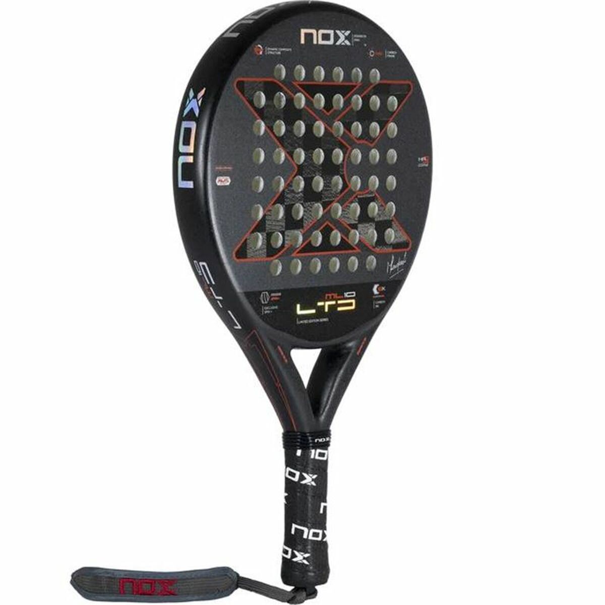 Paletă de Padel Nox PACK ML 10 LP CUP LTD23 Fibră de carbon