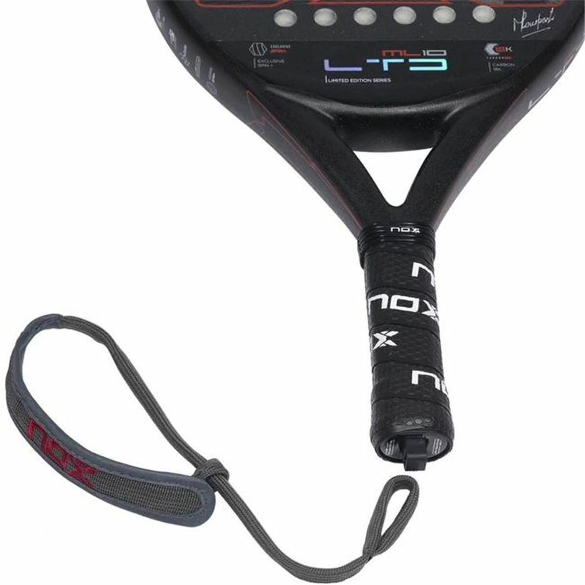 Paletă de Padel Nox PACK ML 10 LP CUP LTD23 Fibră de carbon