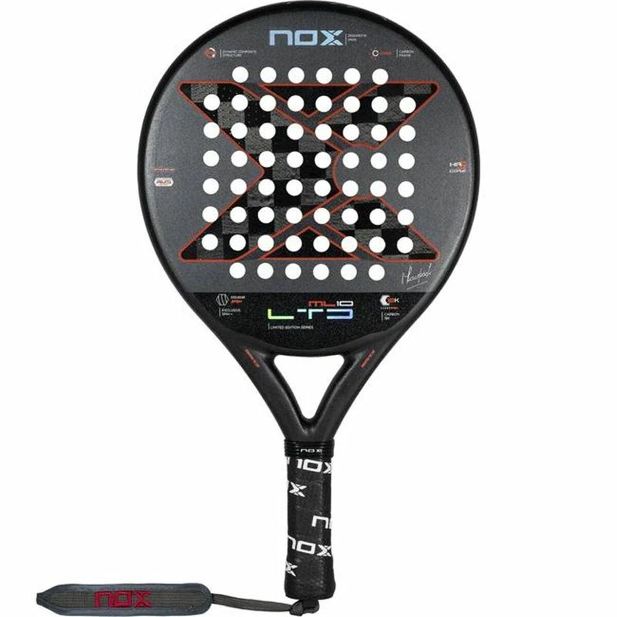 Paletă de Padel Nox PACK ML 10 LP CUP LTD23 Fibră de carbon