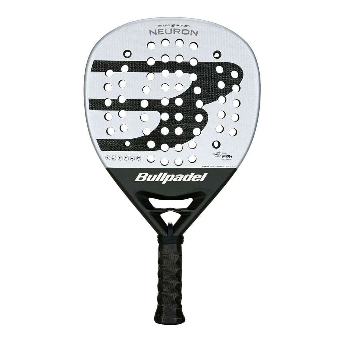 Paletă de Padel Bullpadel Neuron 25 Argintiu Grafit