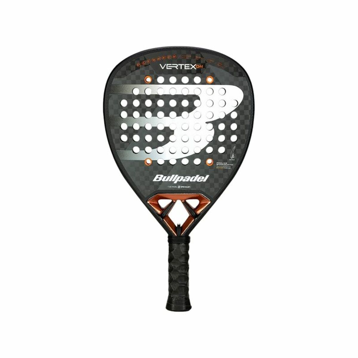 Paletă de Padel Bullpadel Vertex 04 25 Negru Fibră de carbon