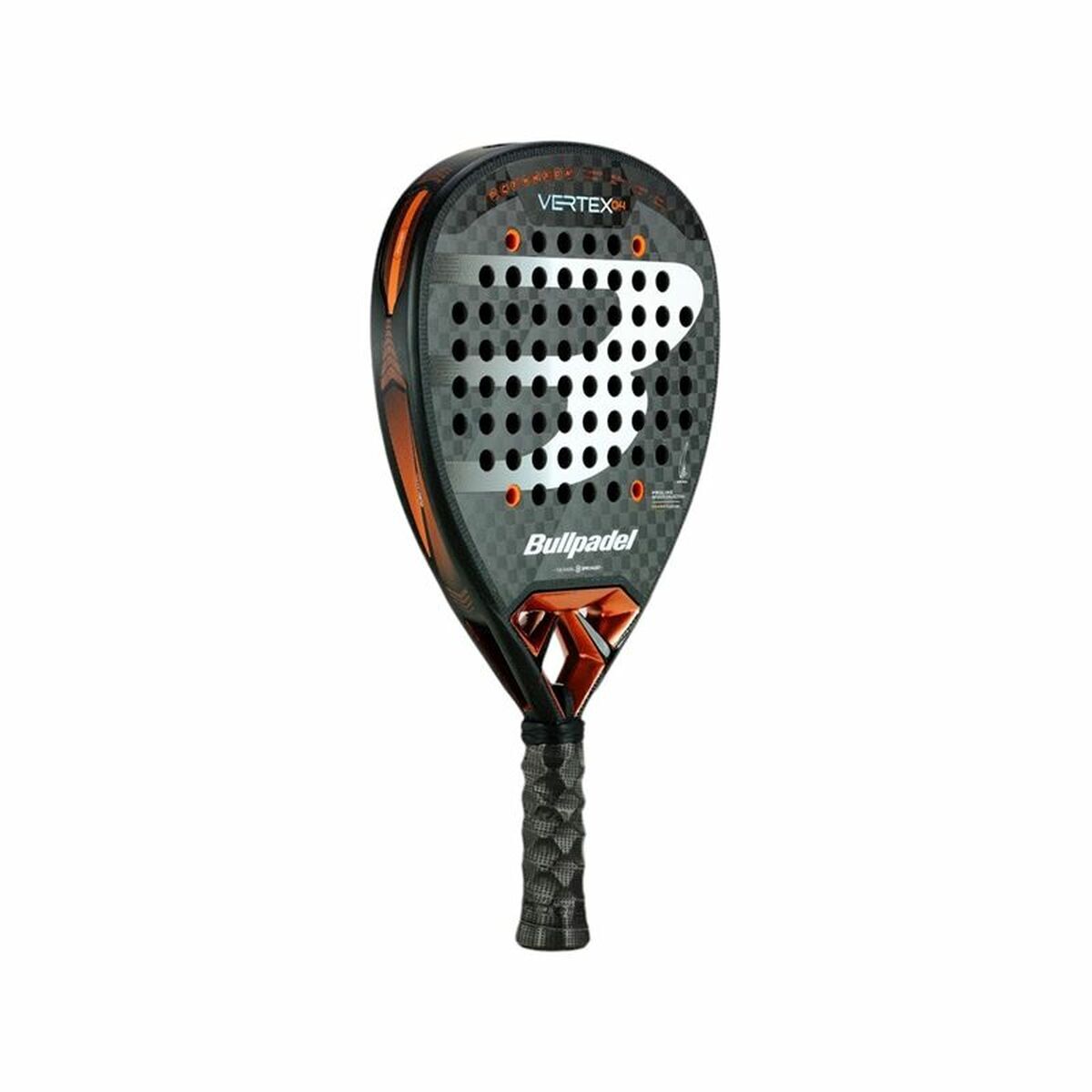 Paletă de Padel Bullpadel Vertex 04 25 Negru Fibră de carbon