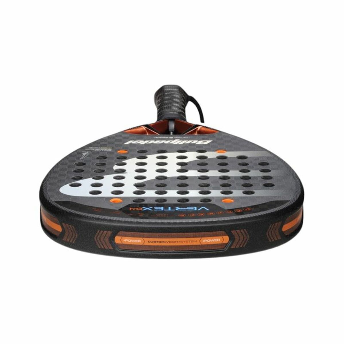 Paletă de Padel Bullpadel Vertex 04 25 Negru Fibră de carbon