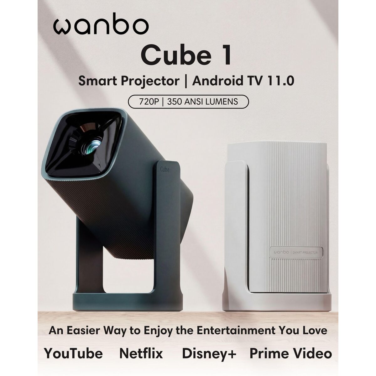 Proiector Wanbo 44 MO251021002 3500 lm 1280 x 720 px