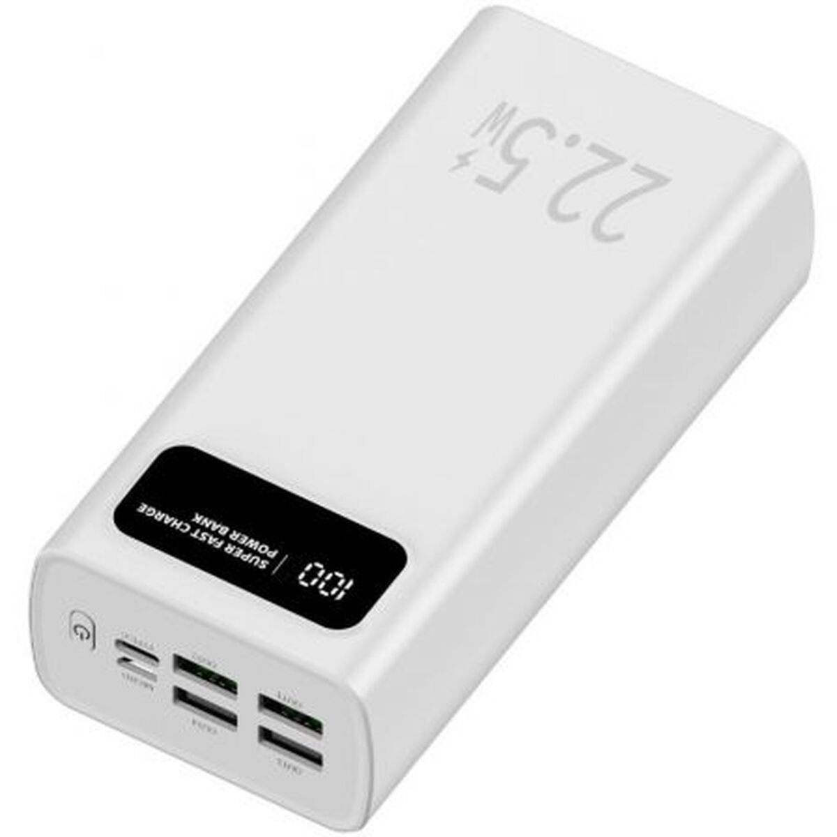 Powerbank LEOTEC LEPOW30W22W Alb 30000 mAh
