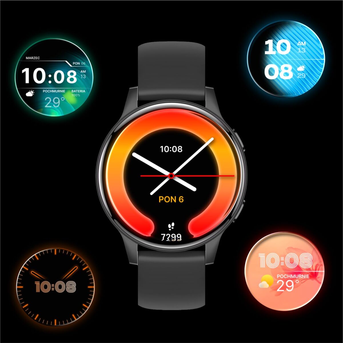Smartwatch Forever GSM192442 1,3''