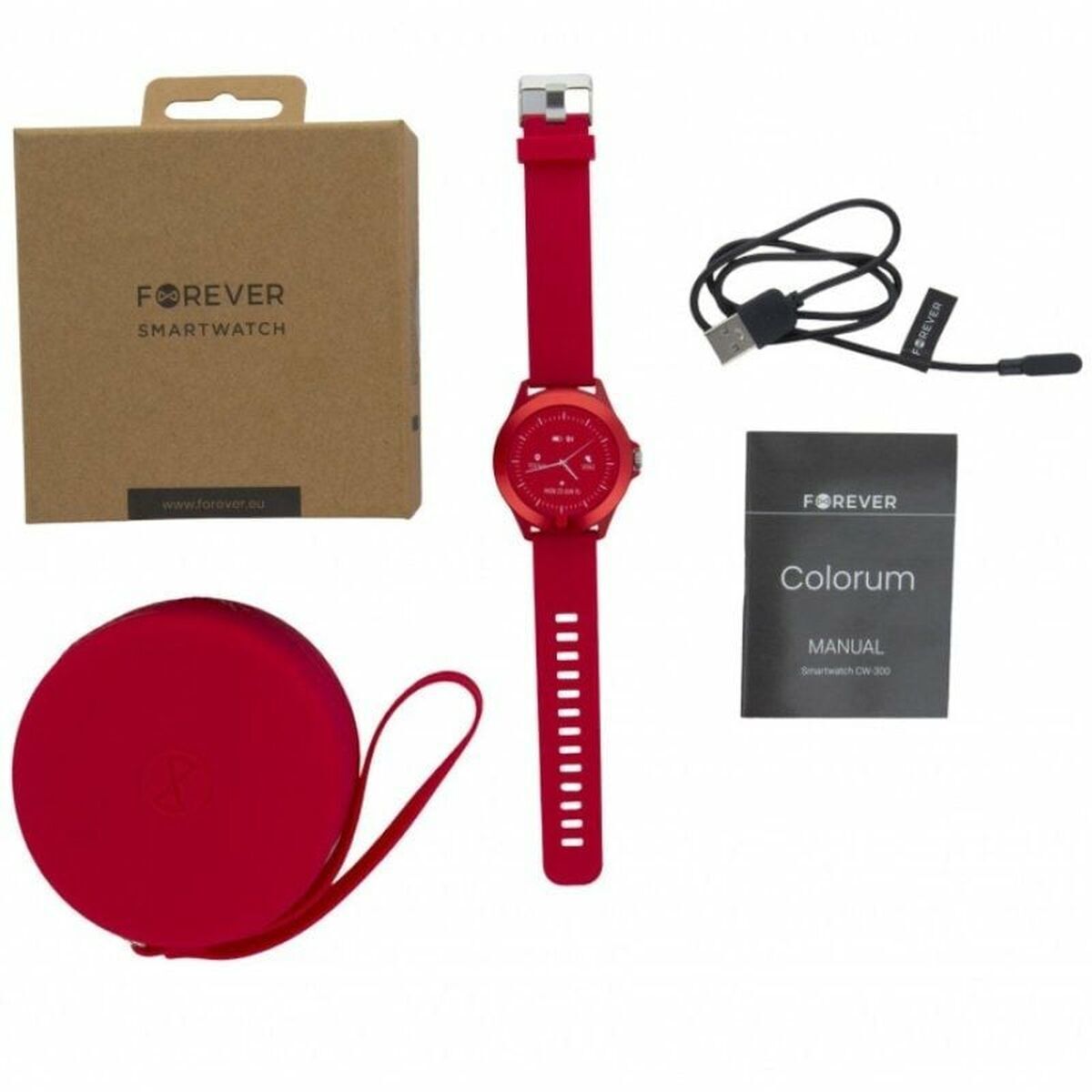 Smartwatch Forever CW-300 Roz 1,2"