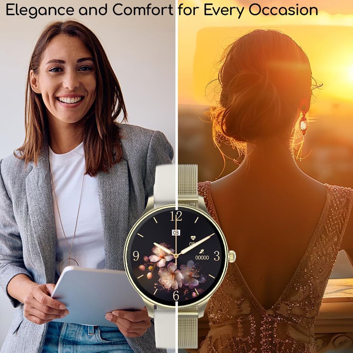 Smartwatch Forever GSM180306 Aur roz