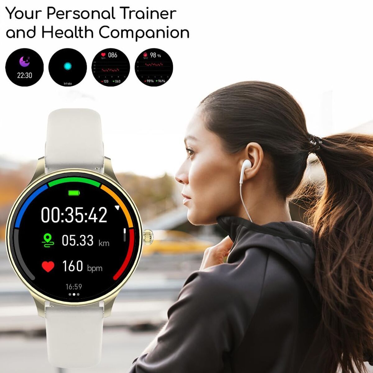 Smartwatch Forever GSM180306 Aur roz