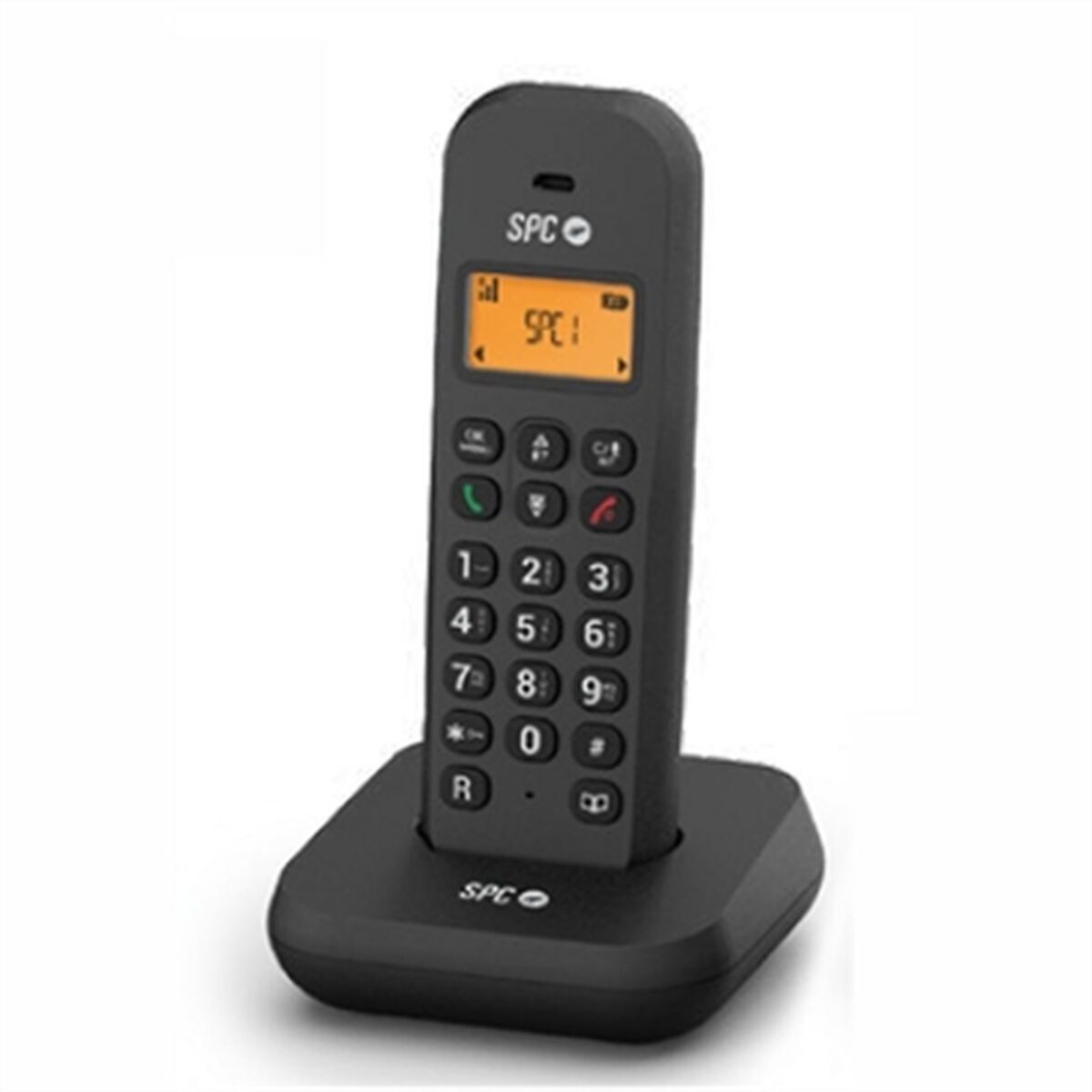 Telefon fără Fir SPC 7334N Negru Multicolor Chihlimbar