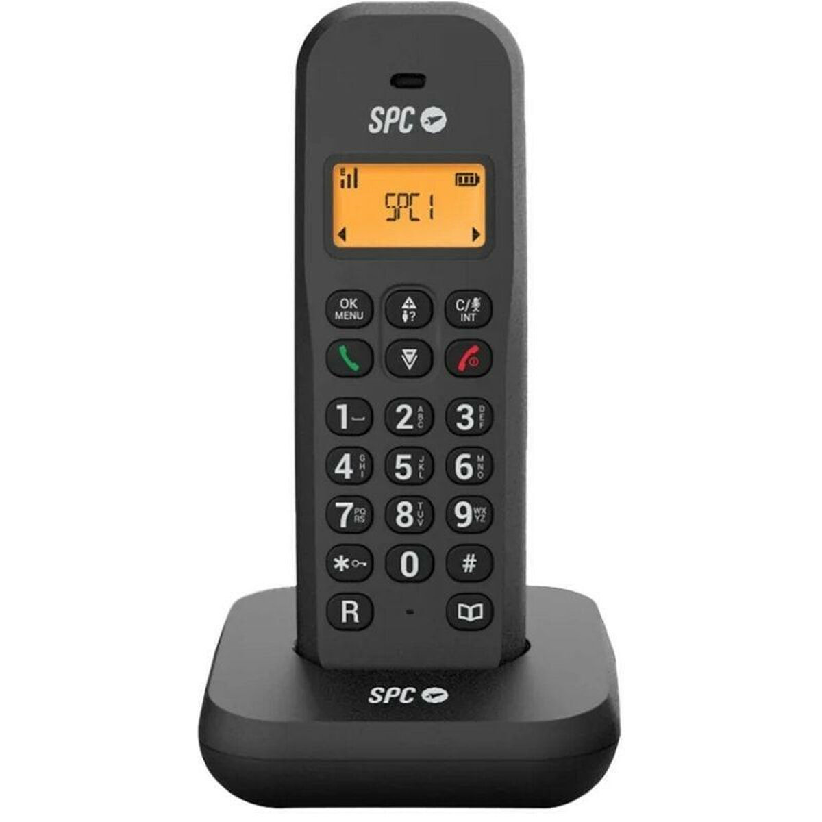 Telefon fără Fir SPC 7334N Negru Multicolor Chihlimbar