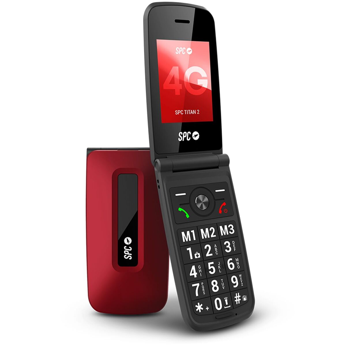 Telefon Mobil SPC TITAN 2      4G Roșu 2.4"