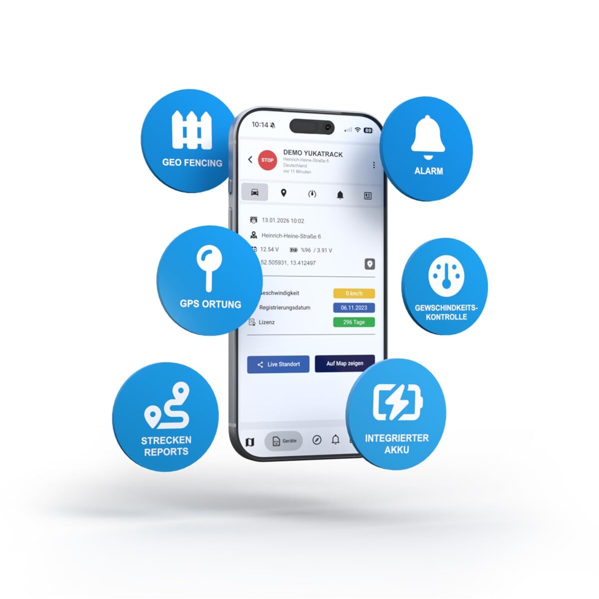 Localizator GPS Yukatrack