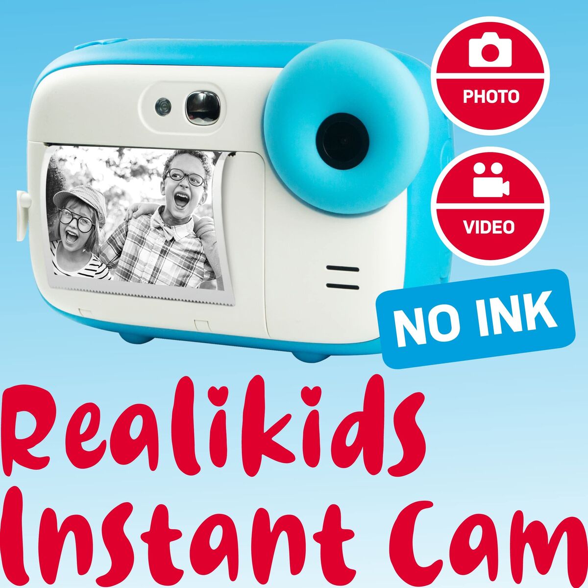 Aparat foto digital pentru copii Agfa ARKICBL Albastru