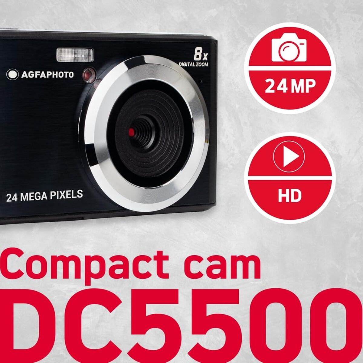 Cameră Digitală Agfa DC5500 Negru