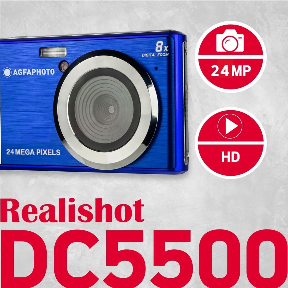 Cameră Digitală Agfa DC5500 Albastru