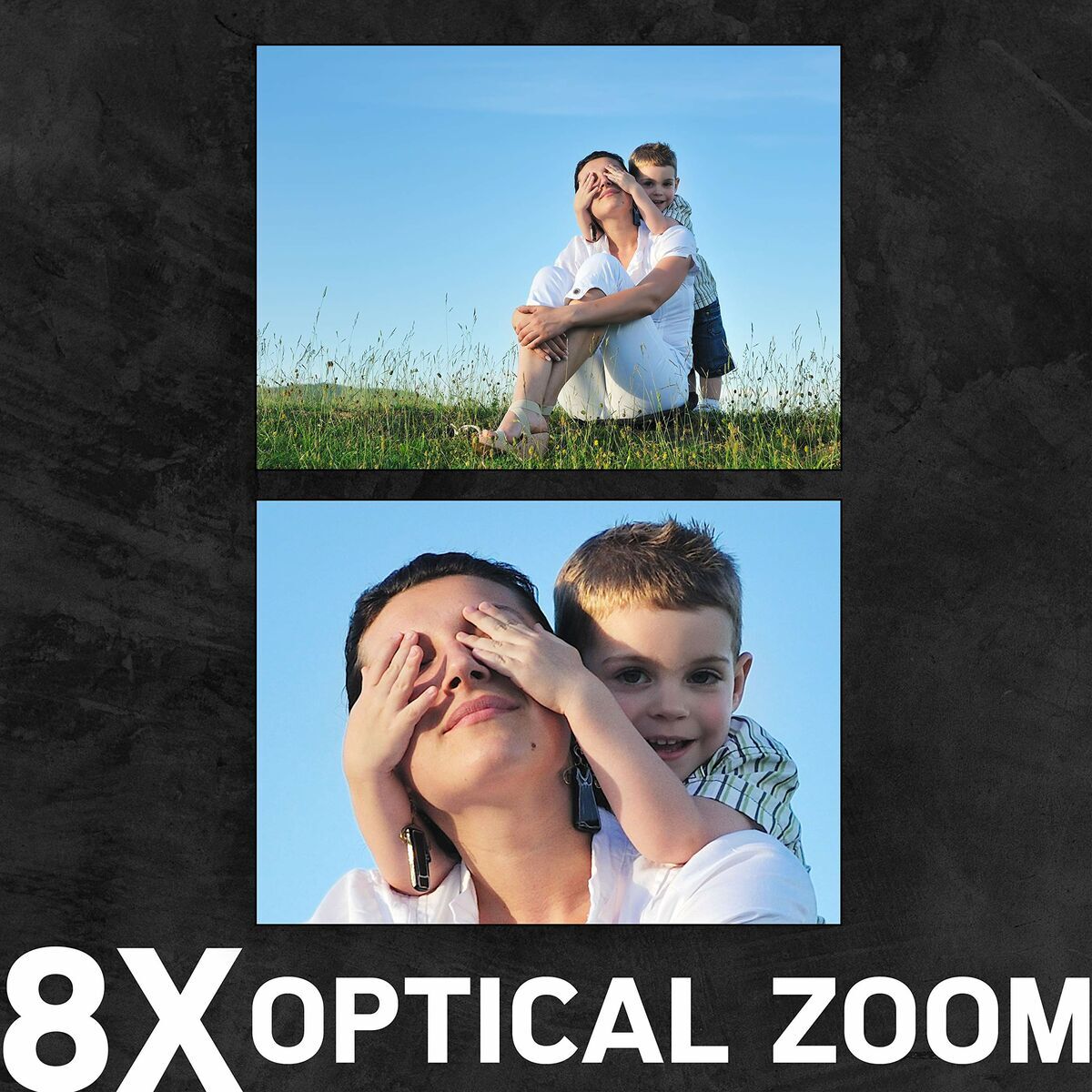 Aparat foto digital pentru copii DC8200 BLACK Negru