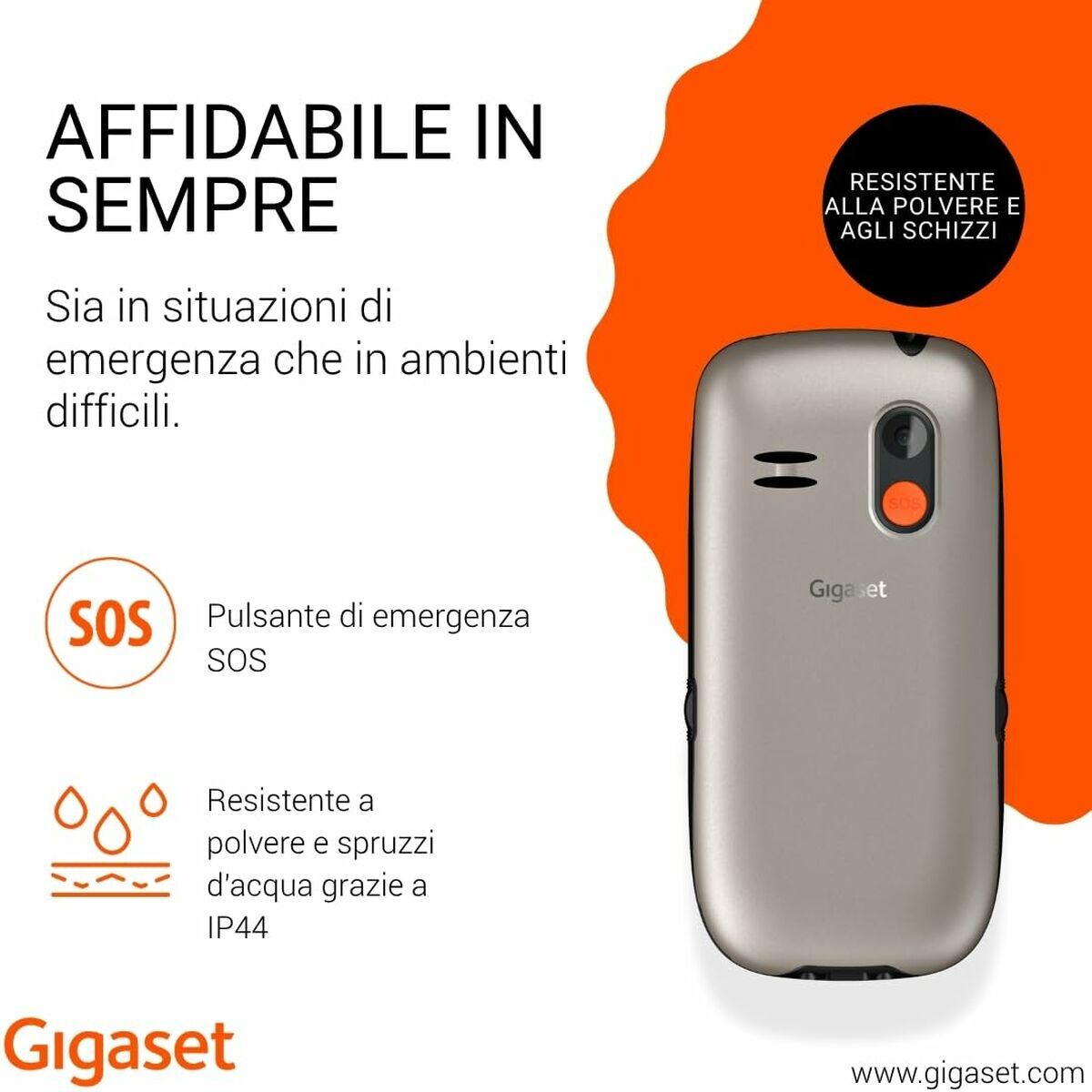 Smartphone Gigaset GL395 Alb Gri 32 GB RAM