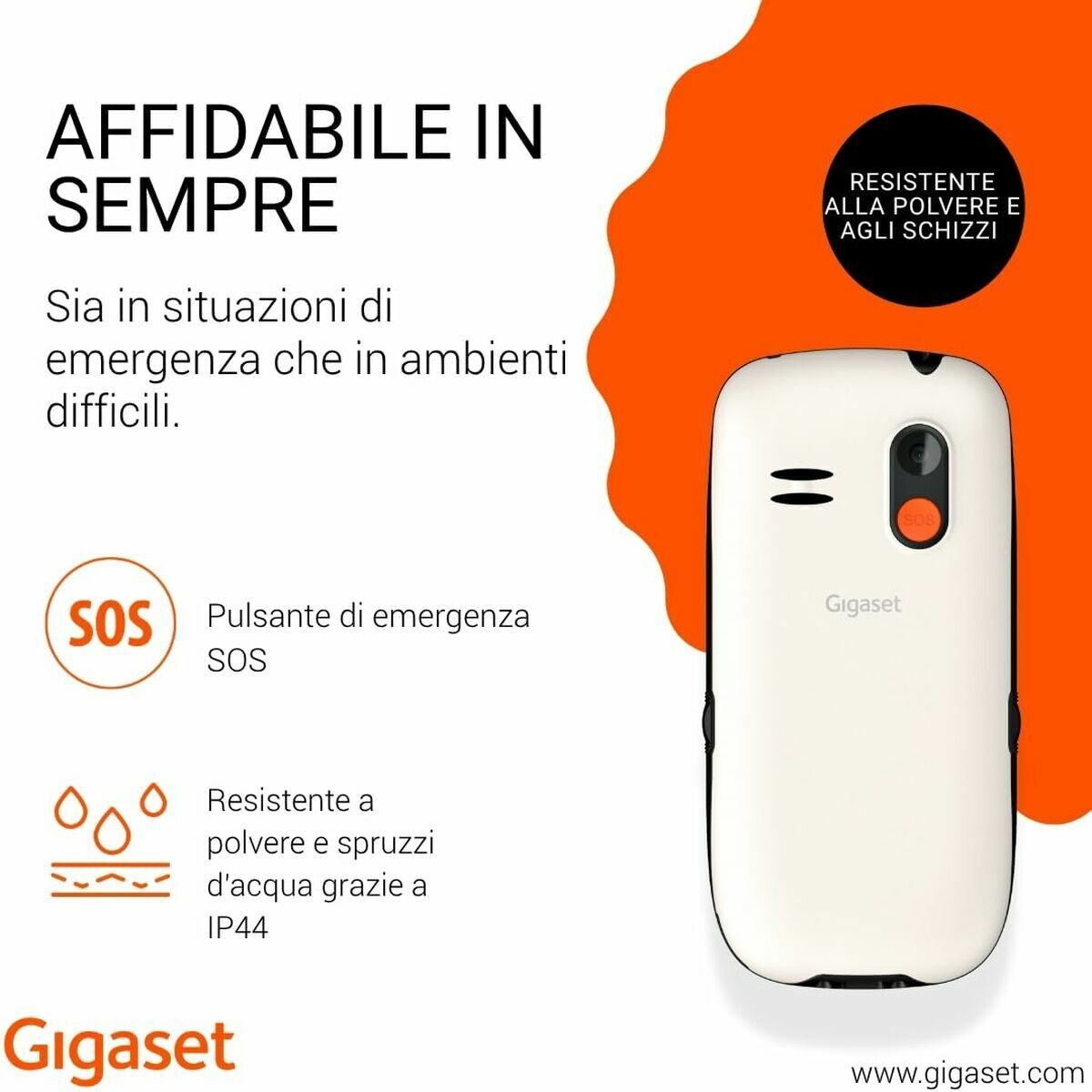 Smartphone Gigaset GL395 Alb 32 GB RAM