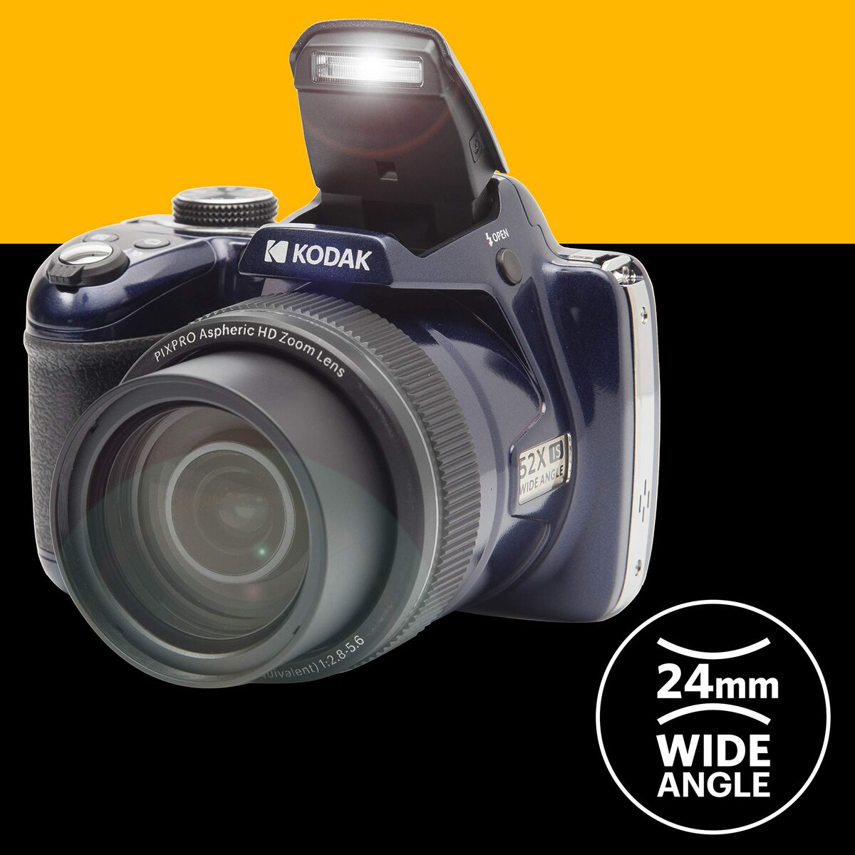 Cameră Digitală Kodak AZ528 Albastru Midnight Blue 20 Mp