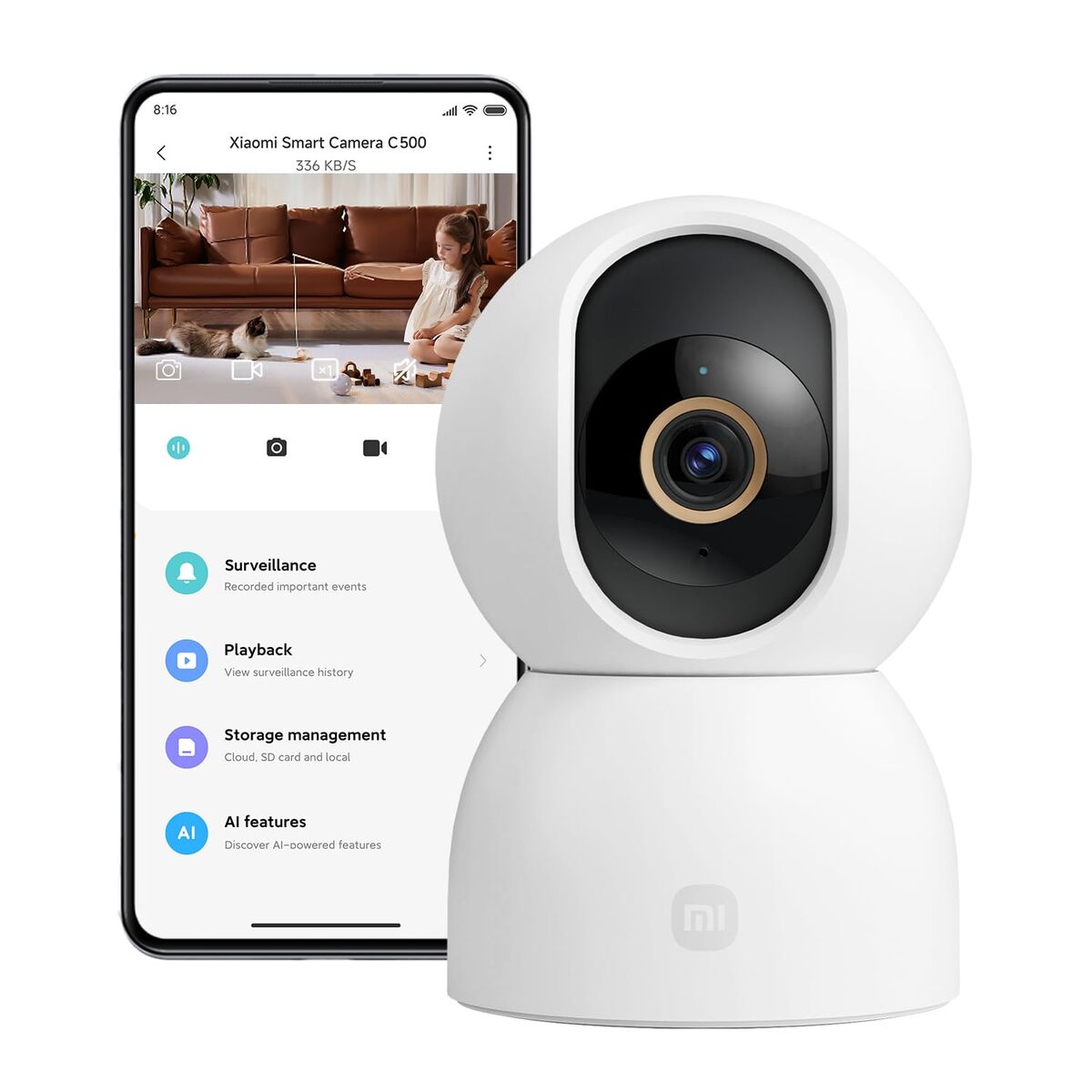 Cameră Video de Supraveghere Xiaomi BHR089AEU