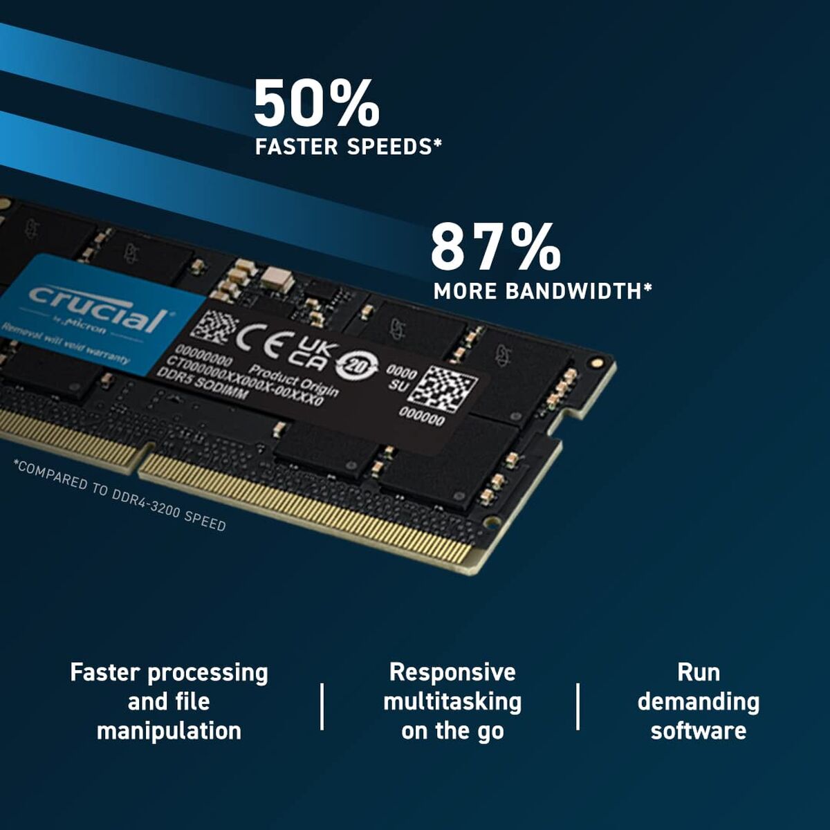 Memorie RAM Crucial CT16G48C40S5 16 GB DDR5 SDRAM DDR5 4800 MHz CL40