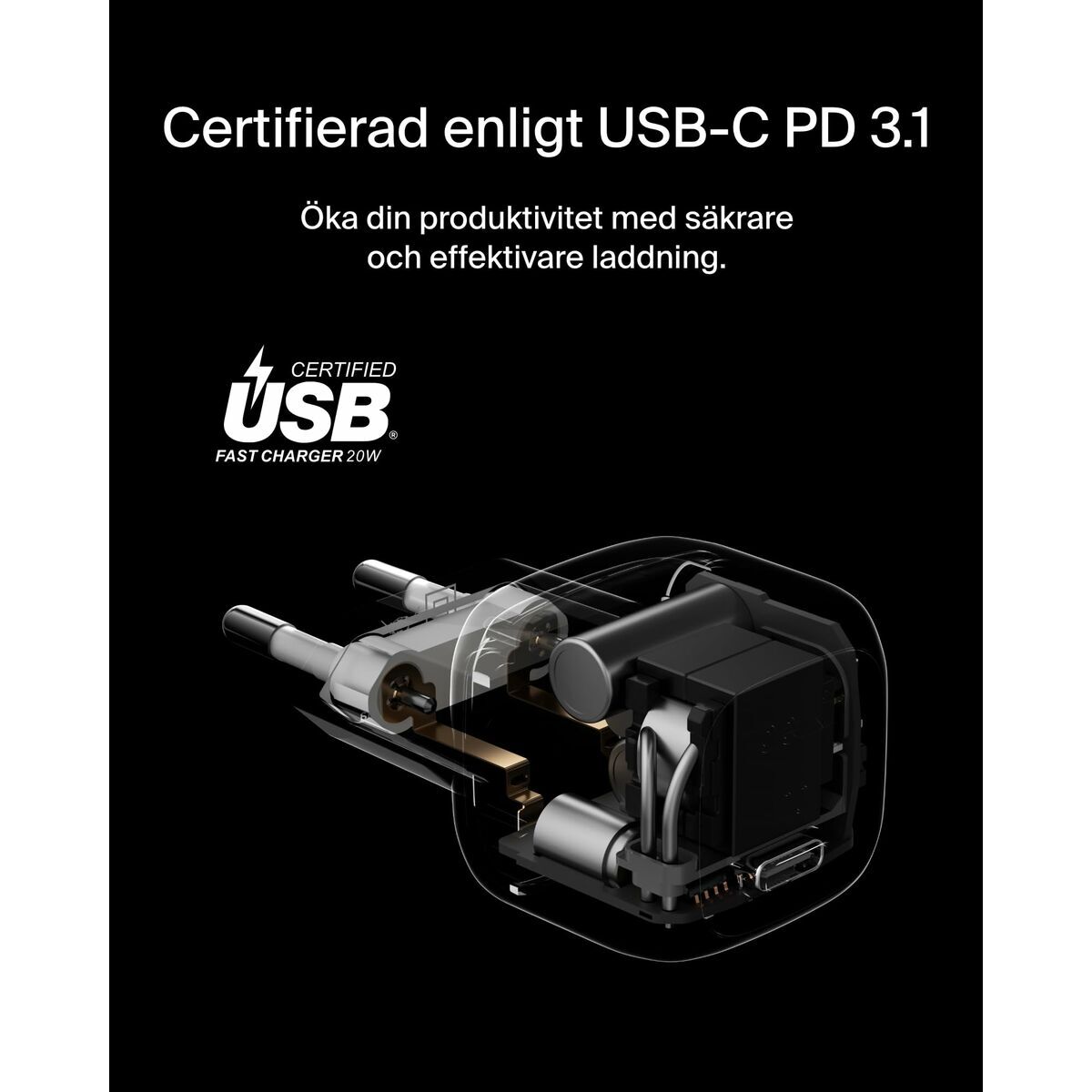 Cablu Lightning Belkin WCA009KQ1MWH-B6 Alb