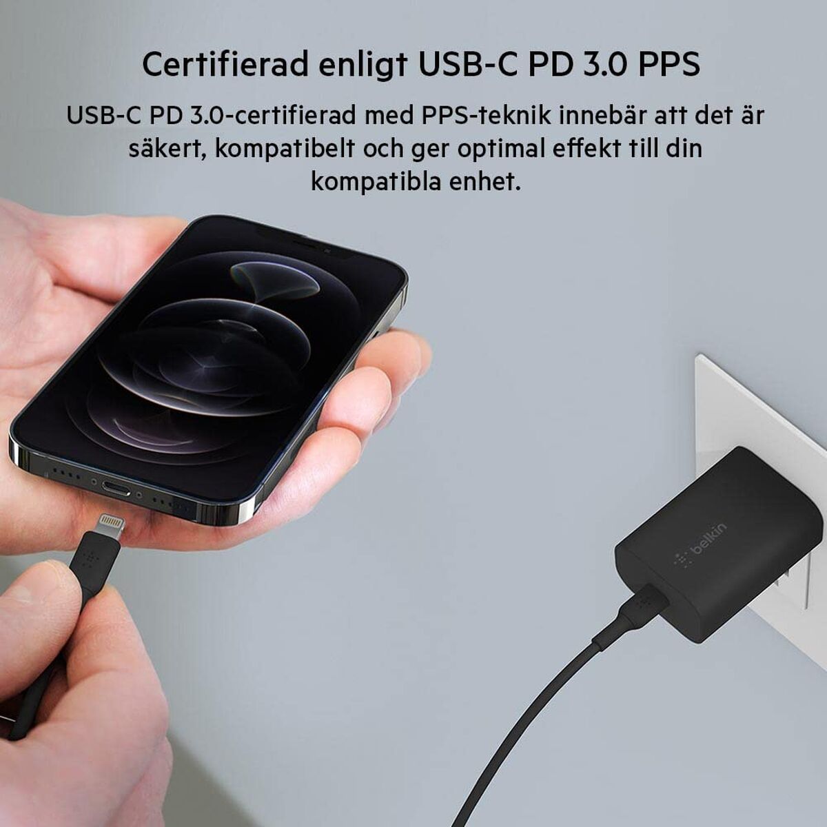 Încărcător de Perete Belkin WCA004vfBK 25 W Negru