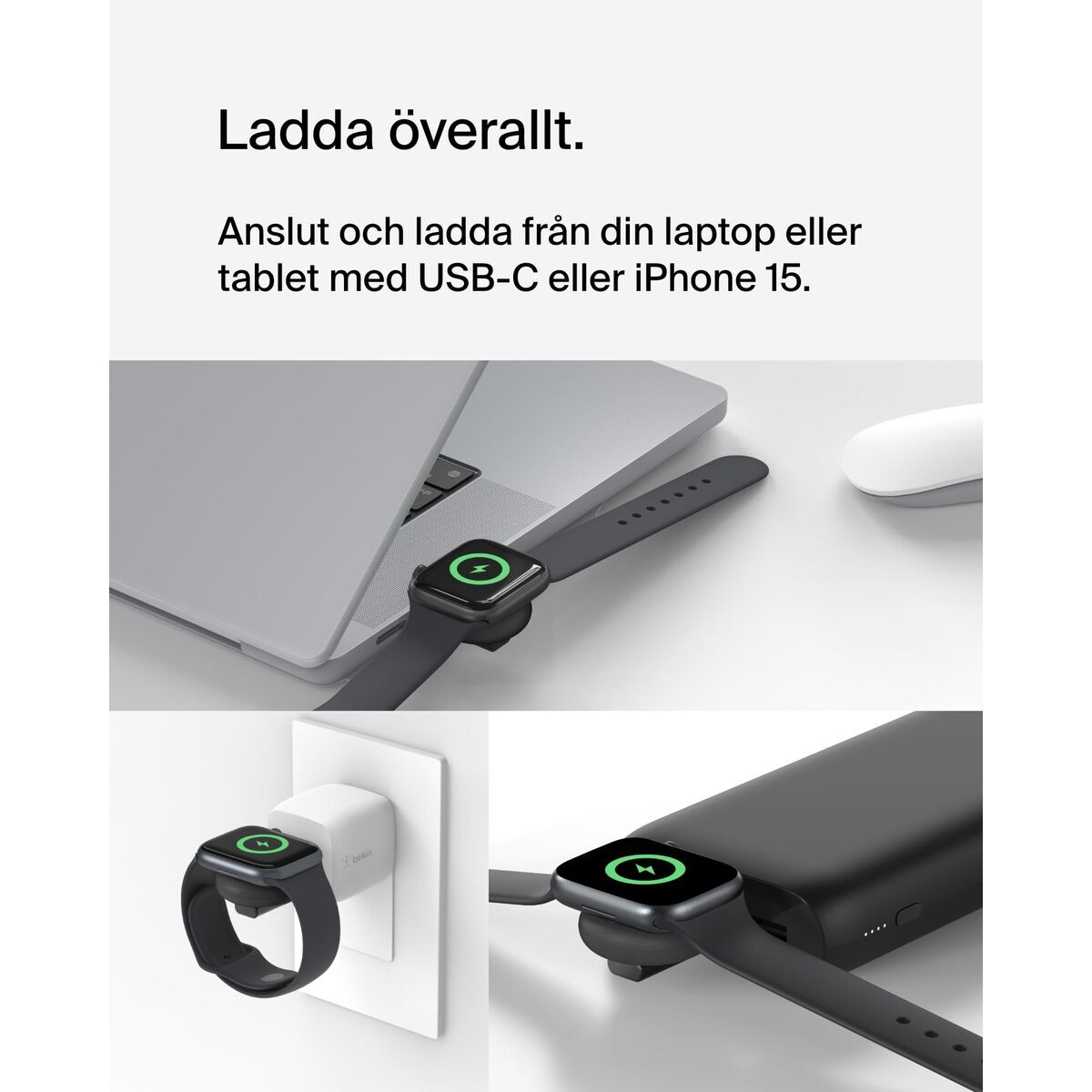Încărcător Fără Fir Belkin WIZ022GLBK-B1