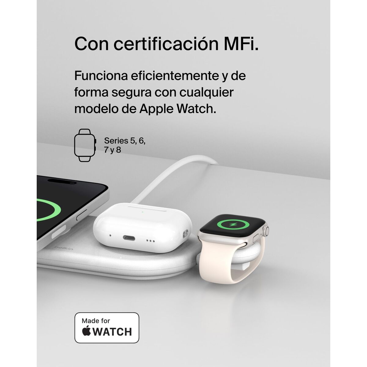Încărcător Fără Fir Belkin WIZ022GLWH-B1