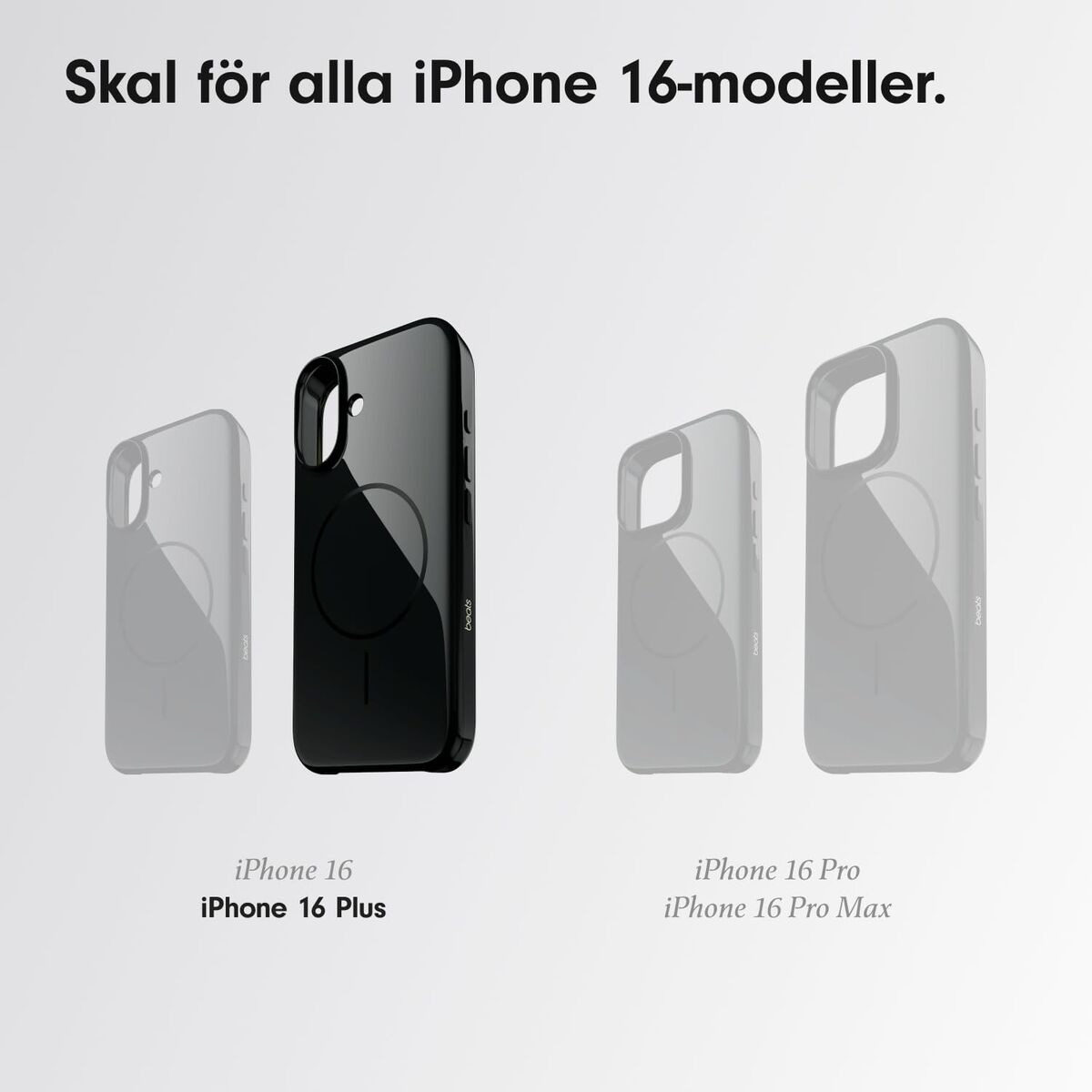 Husă pentru Mobil Apple IPHONE 16 PLUS Negru