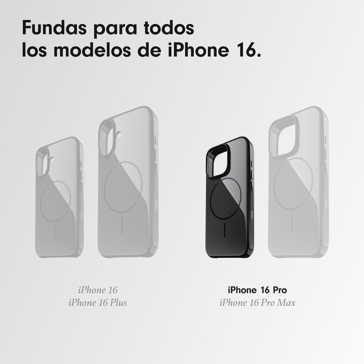 Husă pentru Mobil Apple IPHONE 16 PRO Negru