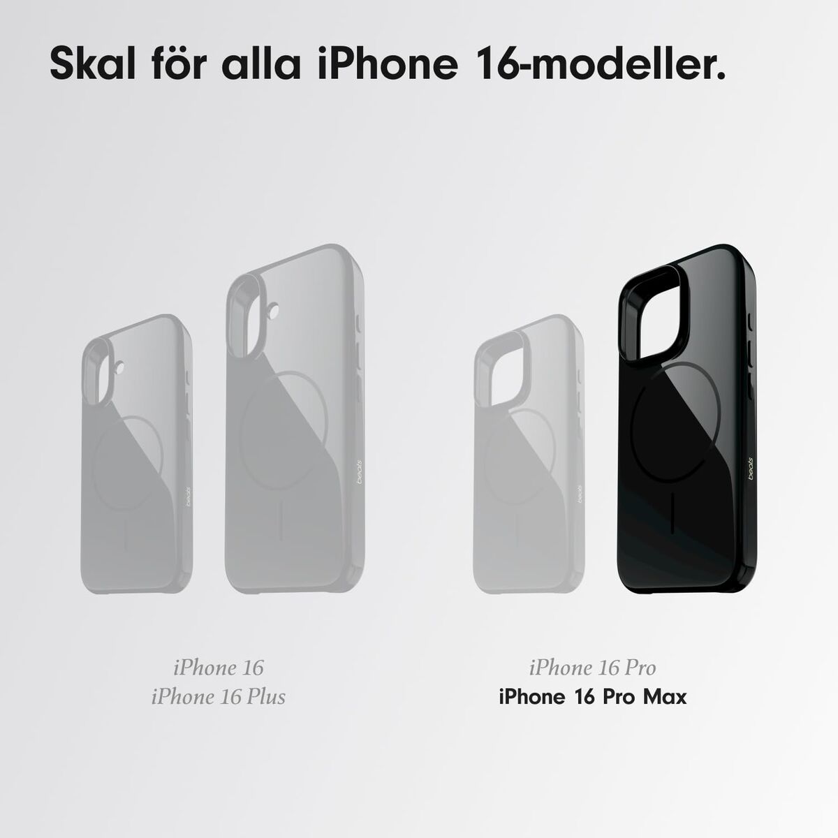Husă pentru Mobil Apple IPHONE 16 PRO MAX Negru Policarbonat