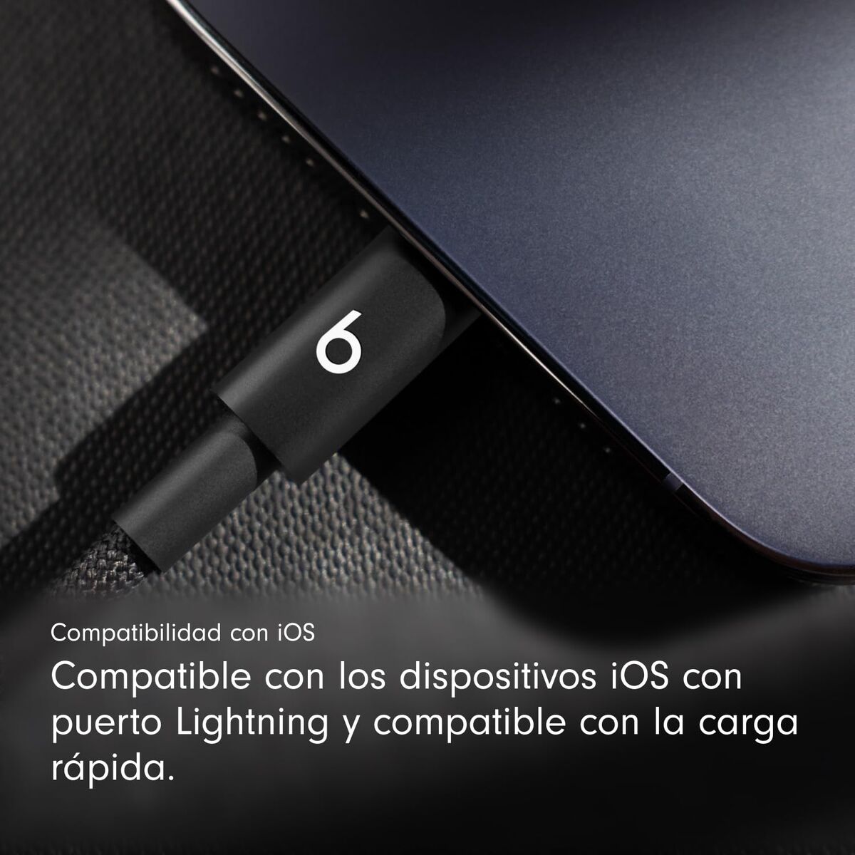 Cablu USB-C la Lightning Apple MEQM4ZM/A Negru 20 cm