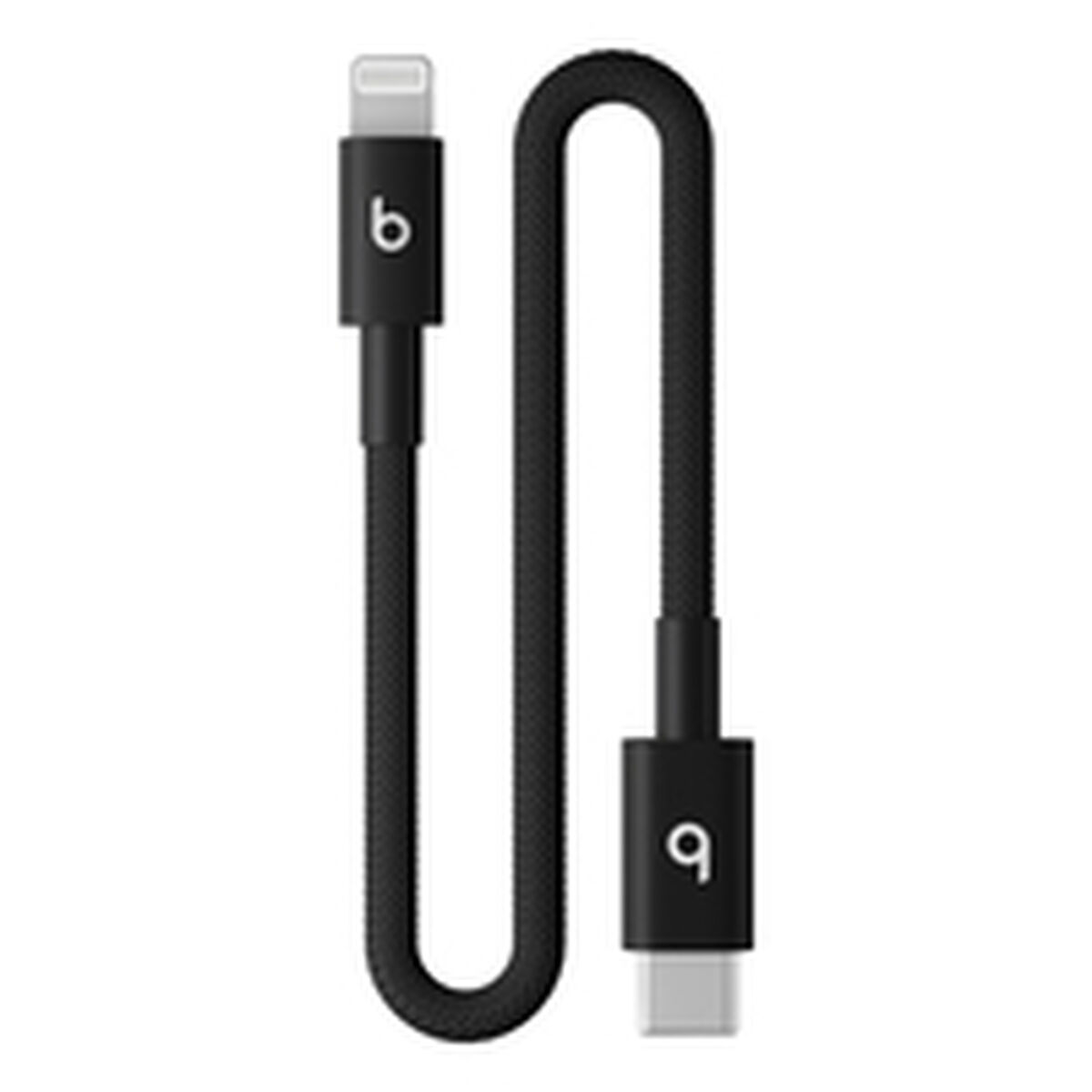 Cablu USB-C la Lightning Apple MEQM4ZM/A Negru 20 cm