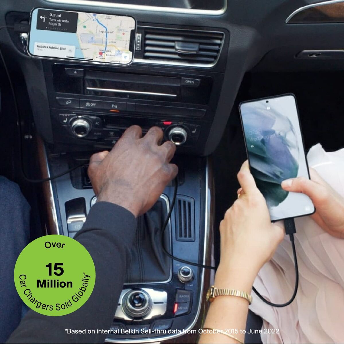 Încărcător de Mașină Belkin Boost Charge Negru