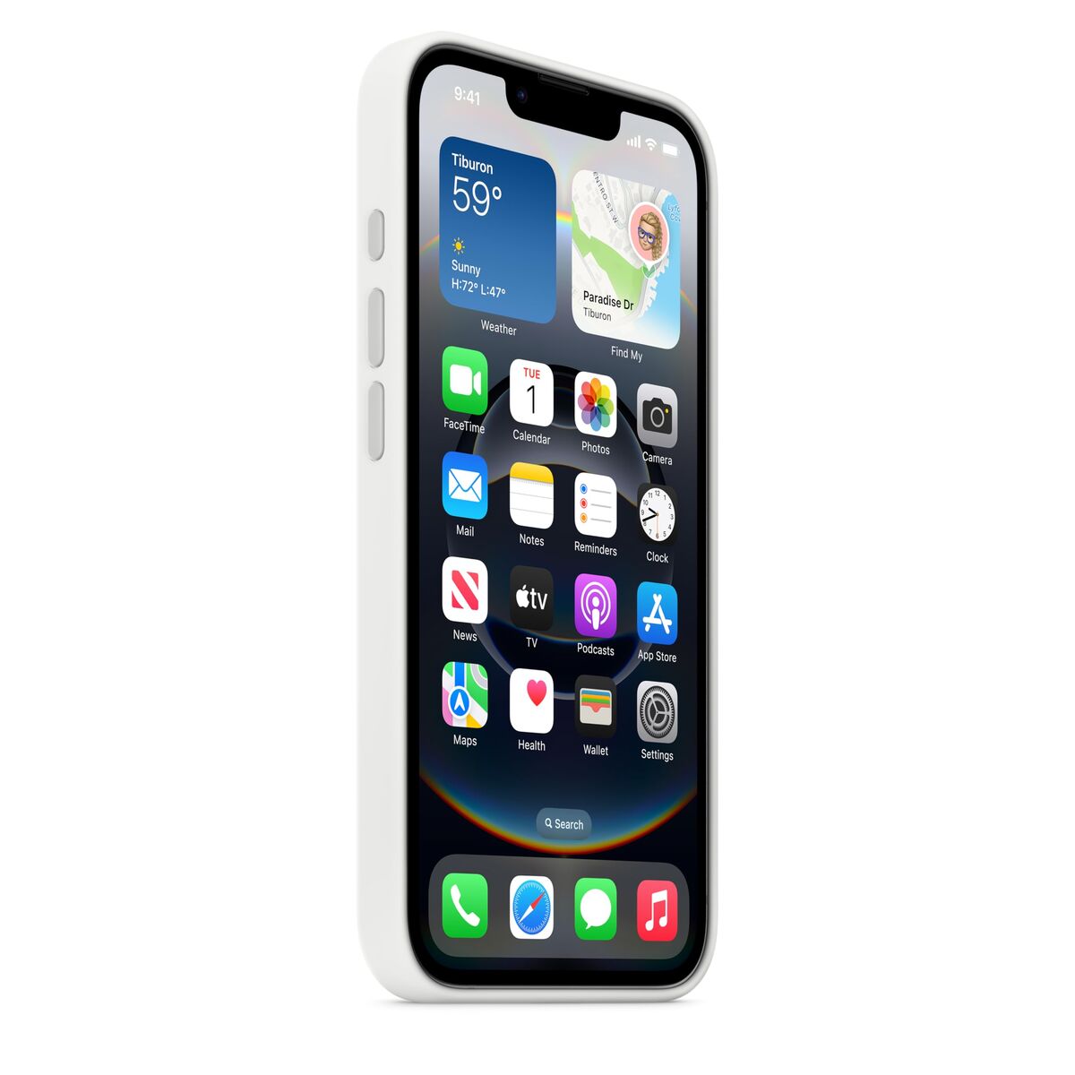 Husă pentru Mobil Apple MD3P4ZM/A Alb