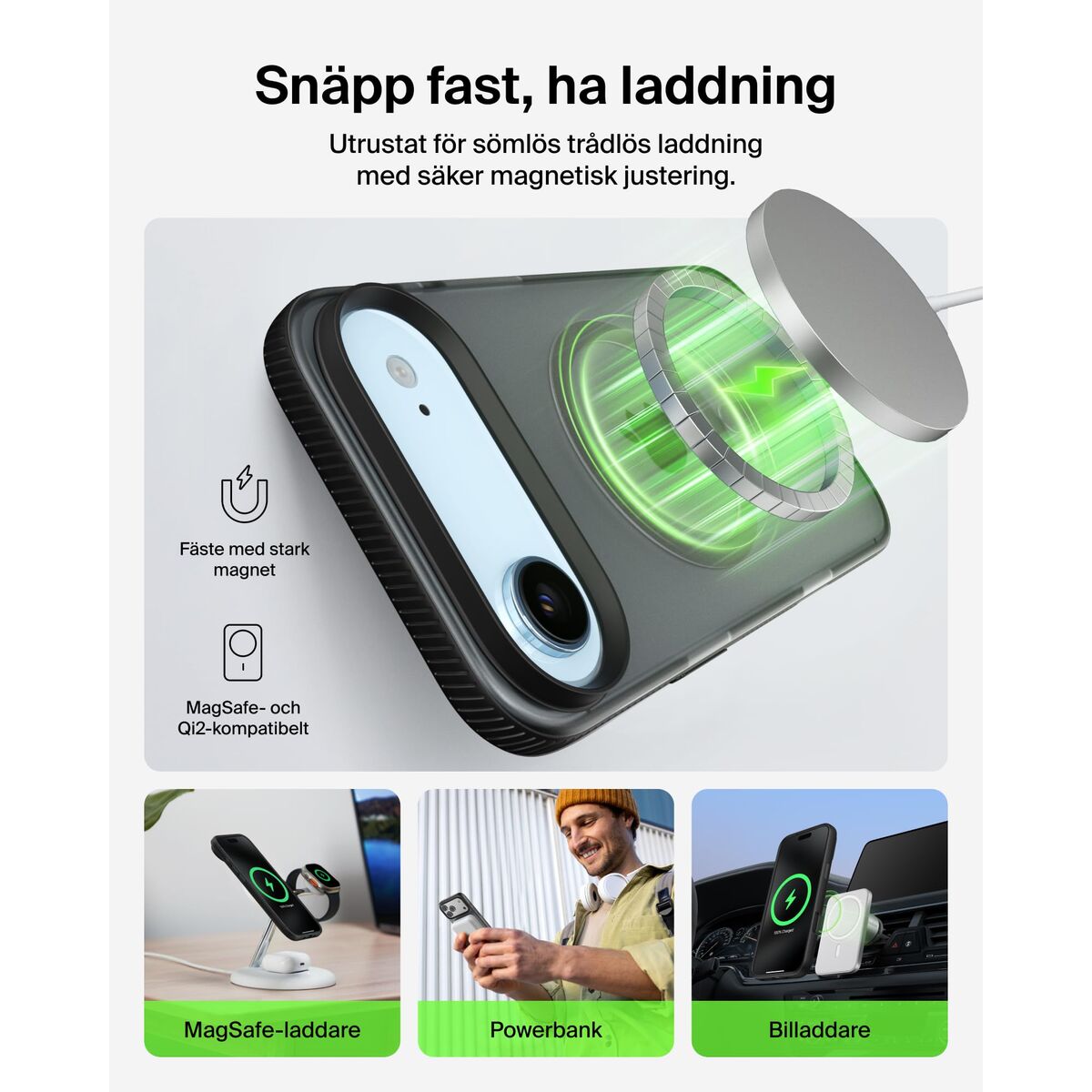 Husă pentru Mobil Belkin iPhone Air Negru