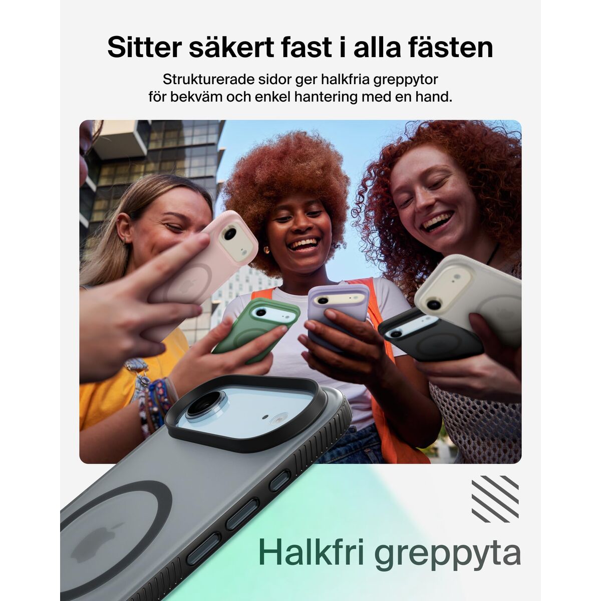 Husă pentru Mobil Belkin iPhone Air Negru