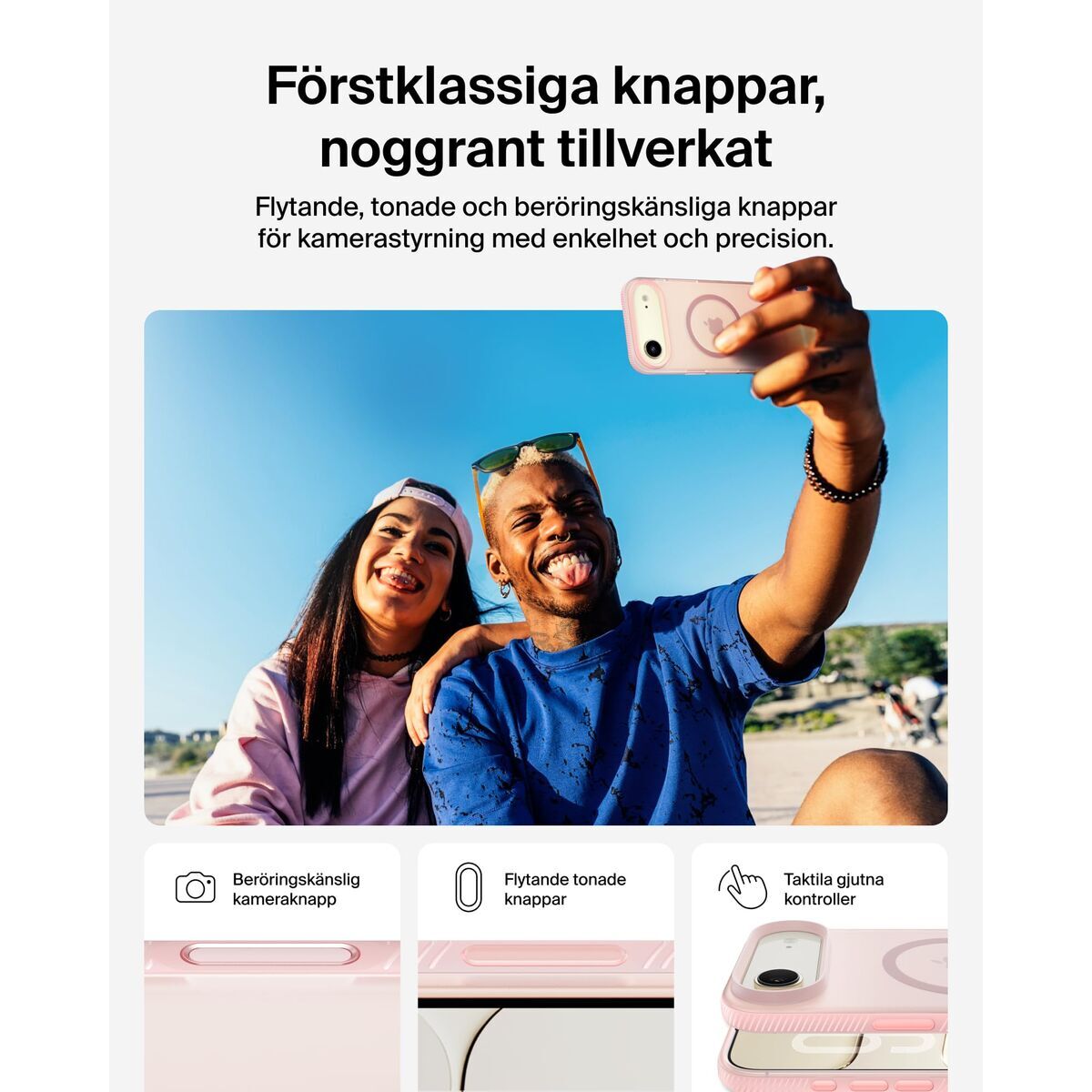 Husă pentru Mobil Belkin iPhone Air Roz