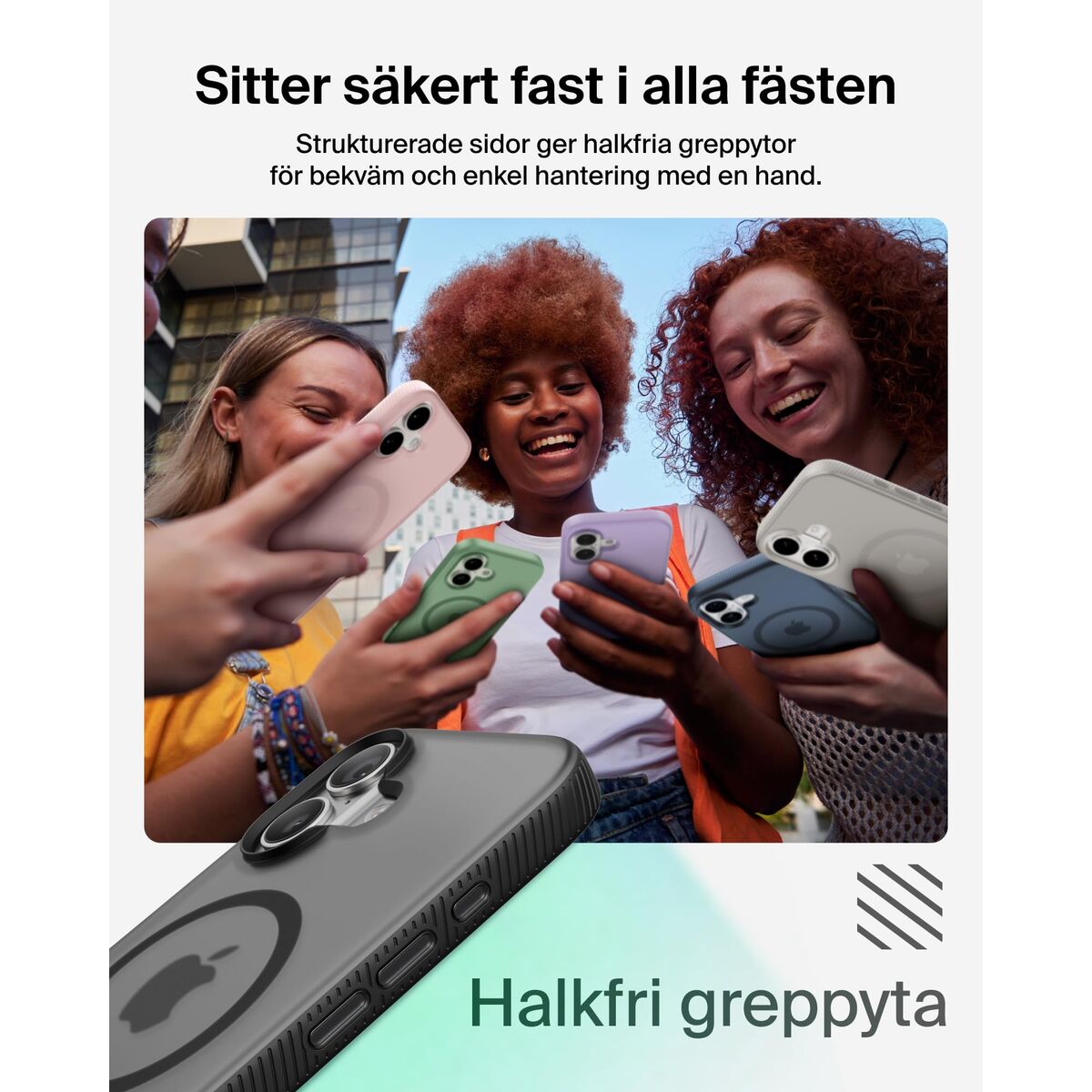 Husă pentru Mobil Belkin iPhone 17 Negru