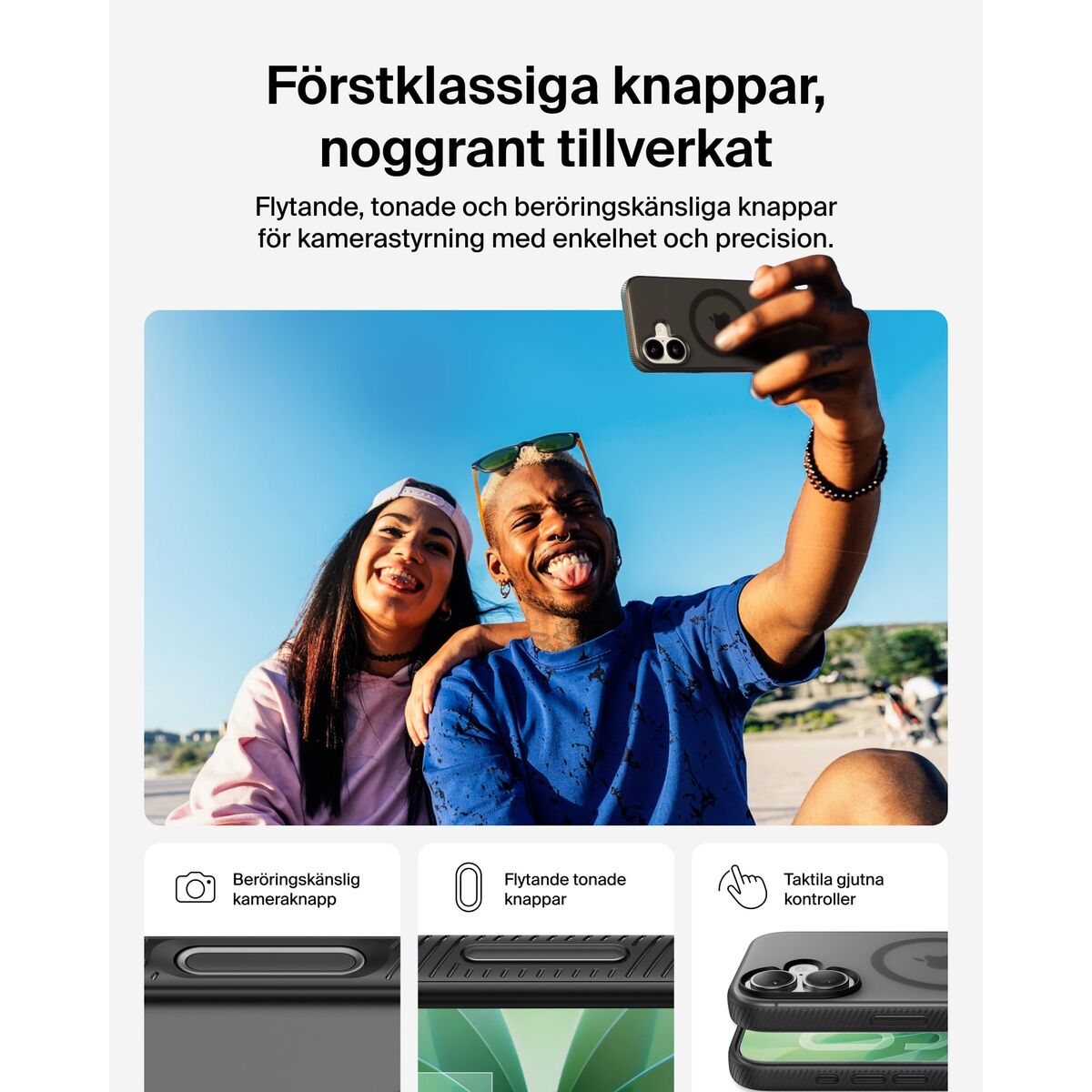 Husă pentru Mobil Belkin iPhone 17 Negru