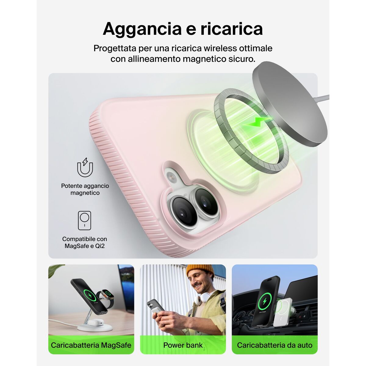 Husă pentru Mobil Belkin MSA034HQPK Roz