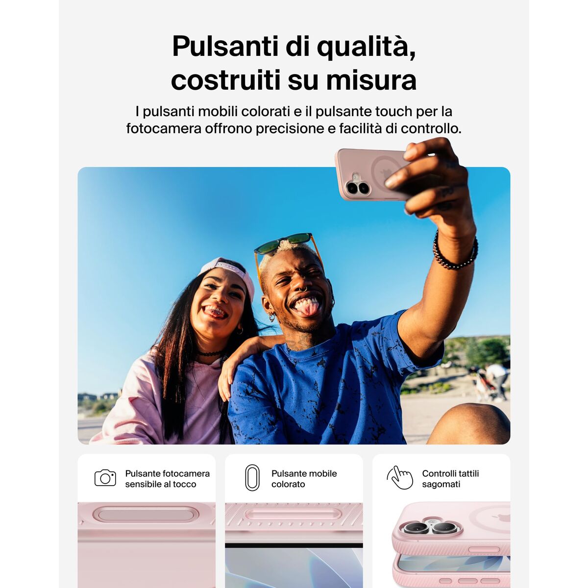 Husă pentru Mobil Belkin MSA034HQPK Roz