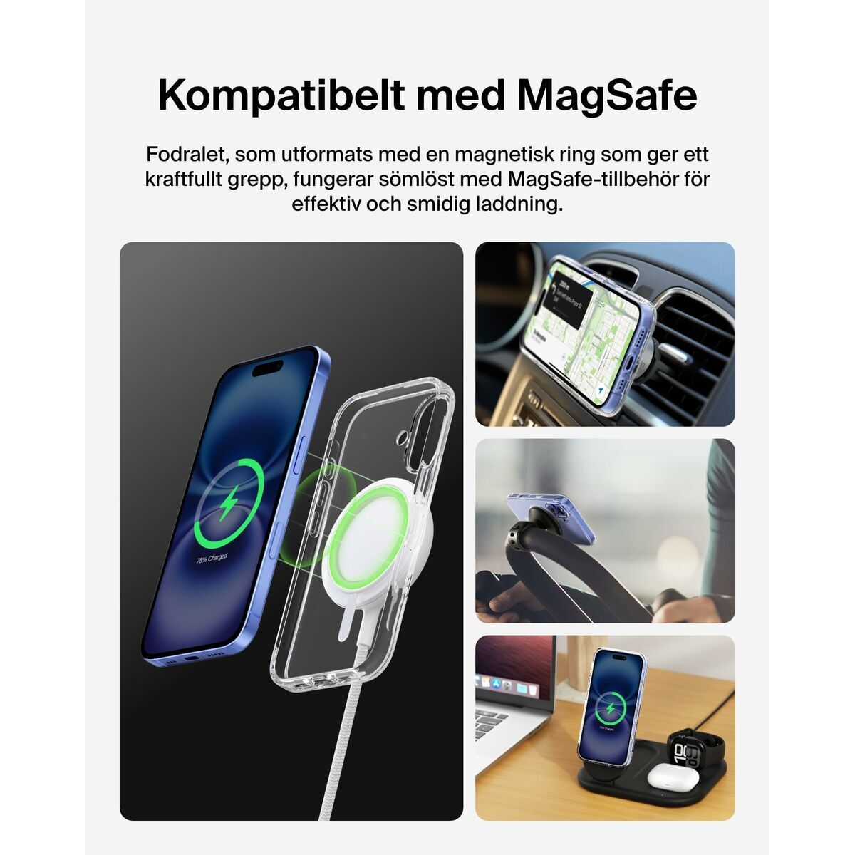 Husă pentru Mobil Belkin MSA025HQCL Transparent Clear