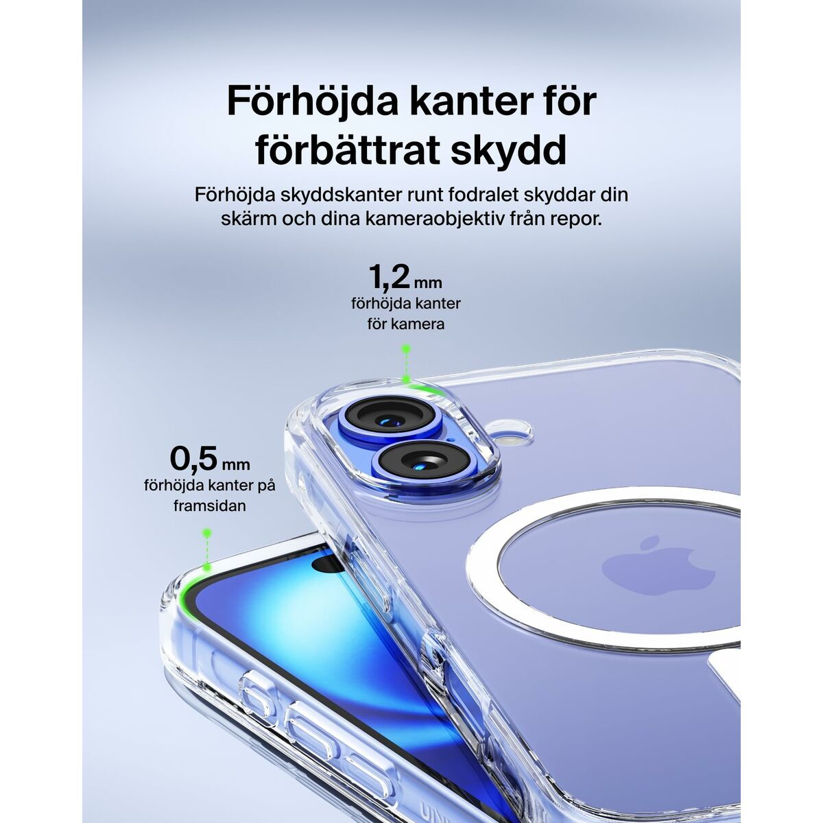 Husă pentru Mobil Belkin MSA025HQCL Transparent Clear